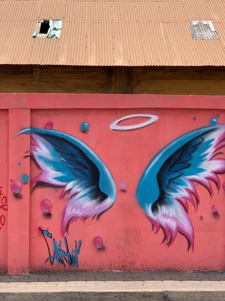 Graffiti street art color