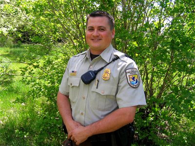 Federal Wildlife Officer Ryan Pauly