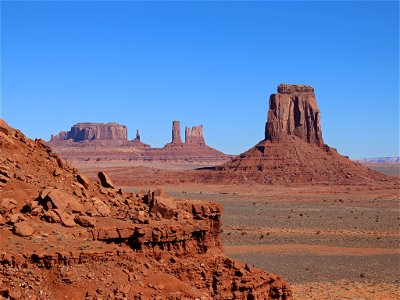 North Window at Monument Valley in AZ
