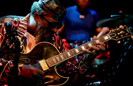 James Blood Ulmer Music Revelation Ensemble 16 januari 2015, Lantaren Venster Rotterdam - James Blood Ulmer