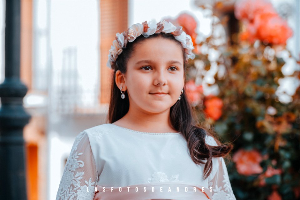 Leire en su Comunión