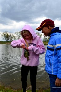 First fish of the day!
