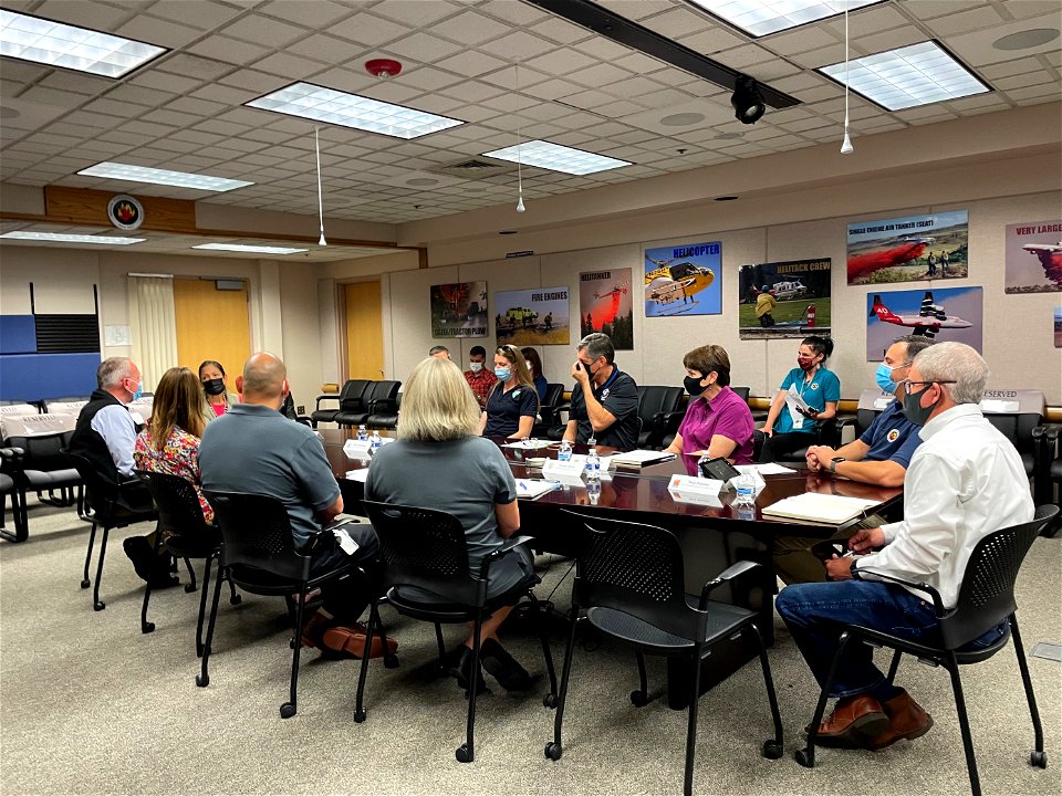 Sec Haaland NIFC visit 2022