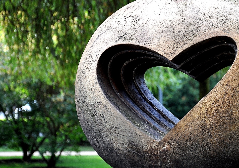 Detail heart art