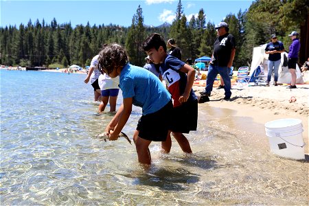 Stocking Lake Tahoe with Lahontan cutthroat trout