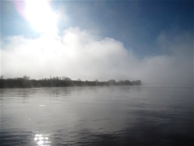 Fog Over the Missouri photo