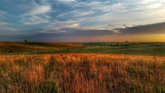 Prairie Sunset photo