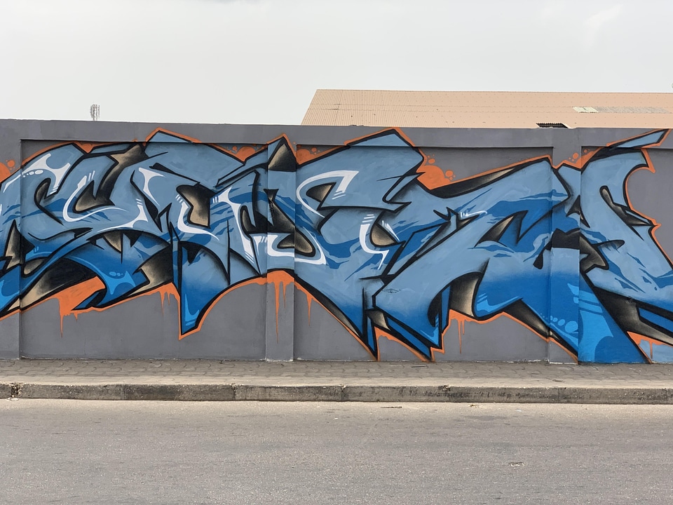 Graffiti street art color