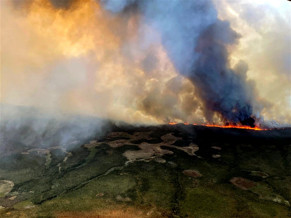 Hog Butte Fire photo