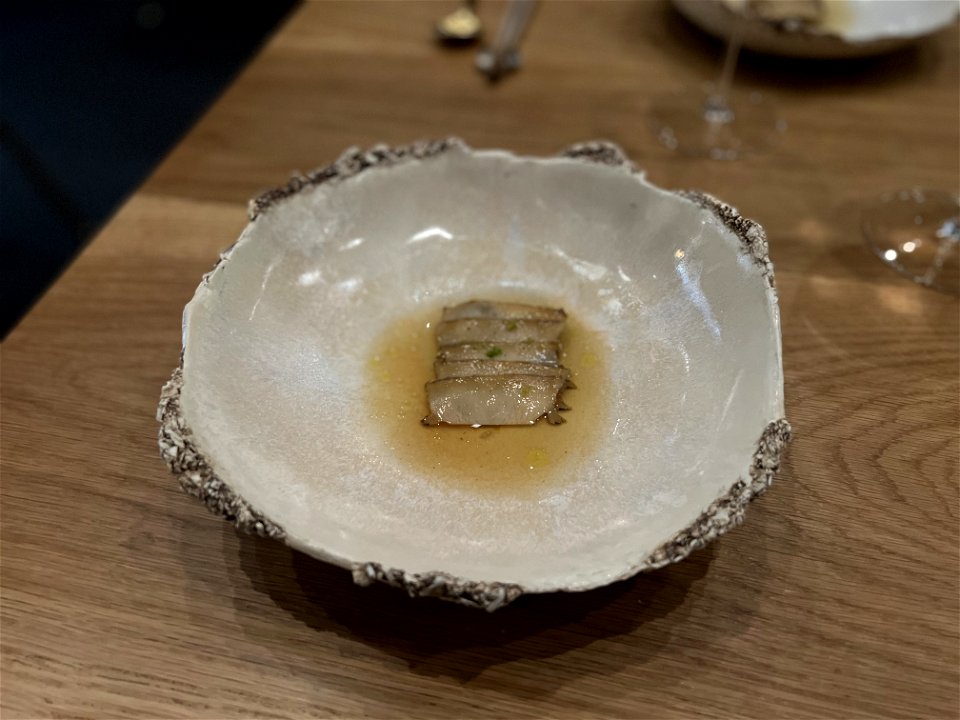 Abalone, Dulse, Fresh Tomato