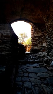 Ruelle voutée du hameau de Cannelle, Centuri, Haute-Corse