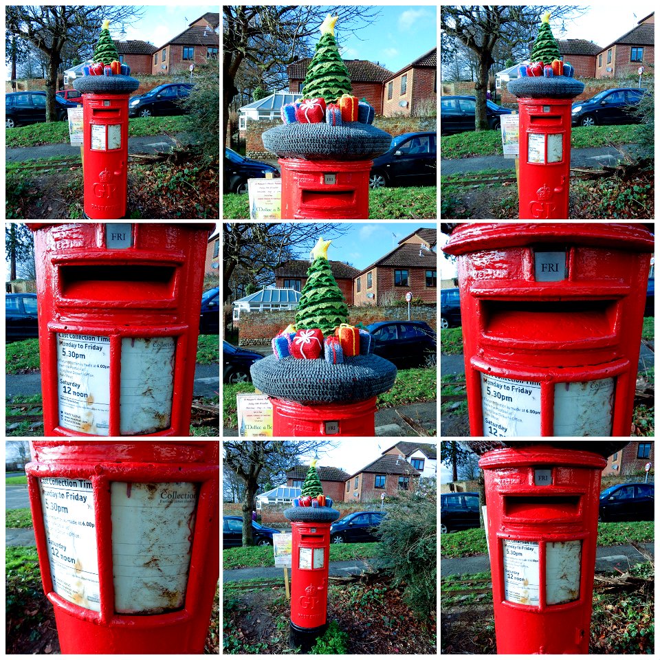A rare AirMail Post Box at Barming Maidstone. Originally it would have been RAF Blue with an Airmail sign on top. How many of these boxes survive. I think there is still one in Windsor that is Blue.