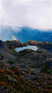 20210910-FS-OKAWEN-Rainbow over lake in Wenatchee Ranger District, by Elisabeth Dare. photo