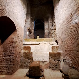 Temple of Veiois 192 BC Capitoline Museum Rome Italy photo