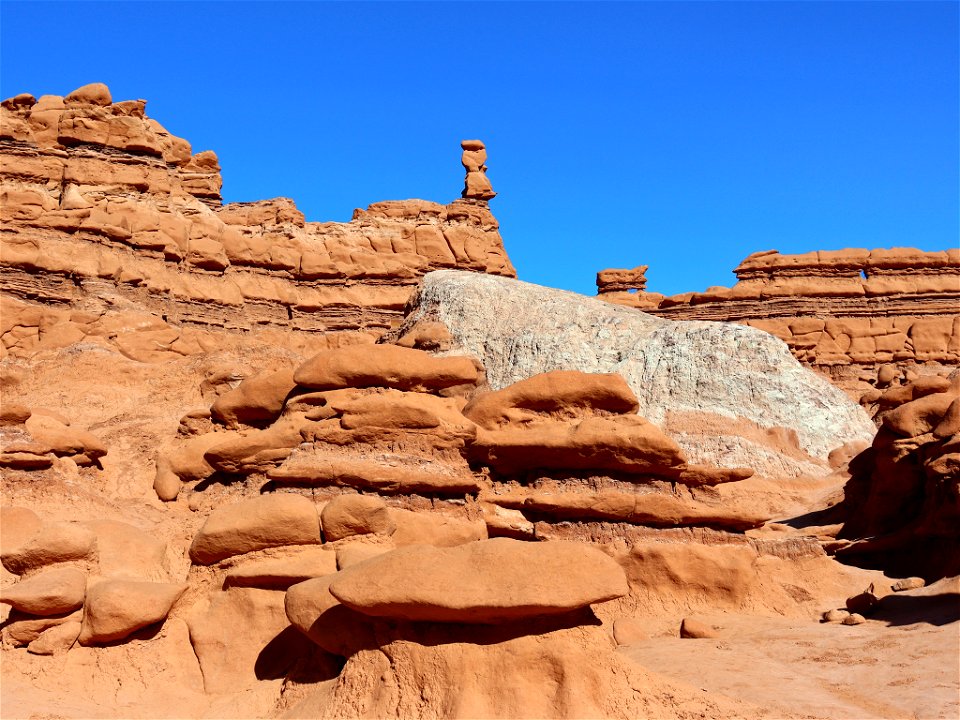 Goblin Valley at San Rafael Swell in UT photo