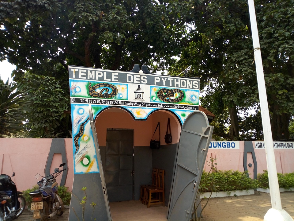 Sign tourism entrance