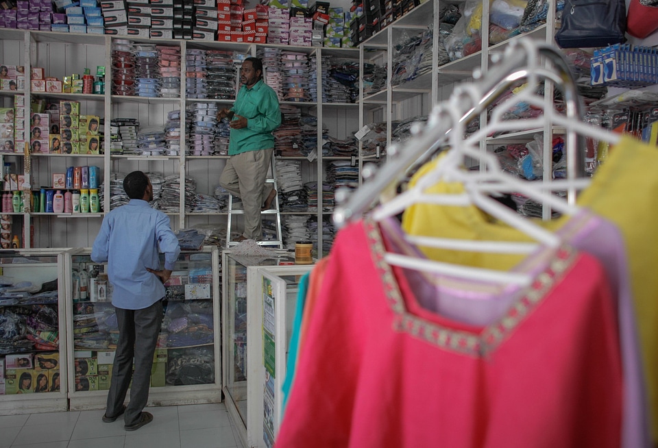 People men shop photo