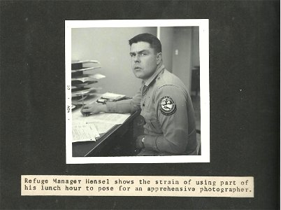 (1966) Refuge Manager Hensel photo