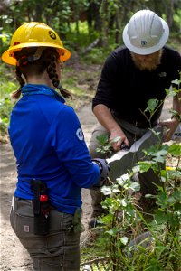 Student Conservation Association trail crew 2021