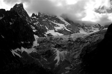 Mountain scene. Full res. photo