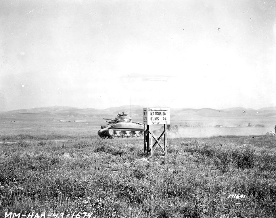 SC 171641 - Crossroads extended to Mateur and Tunnis.