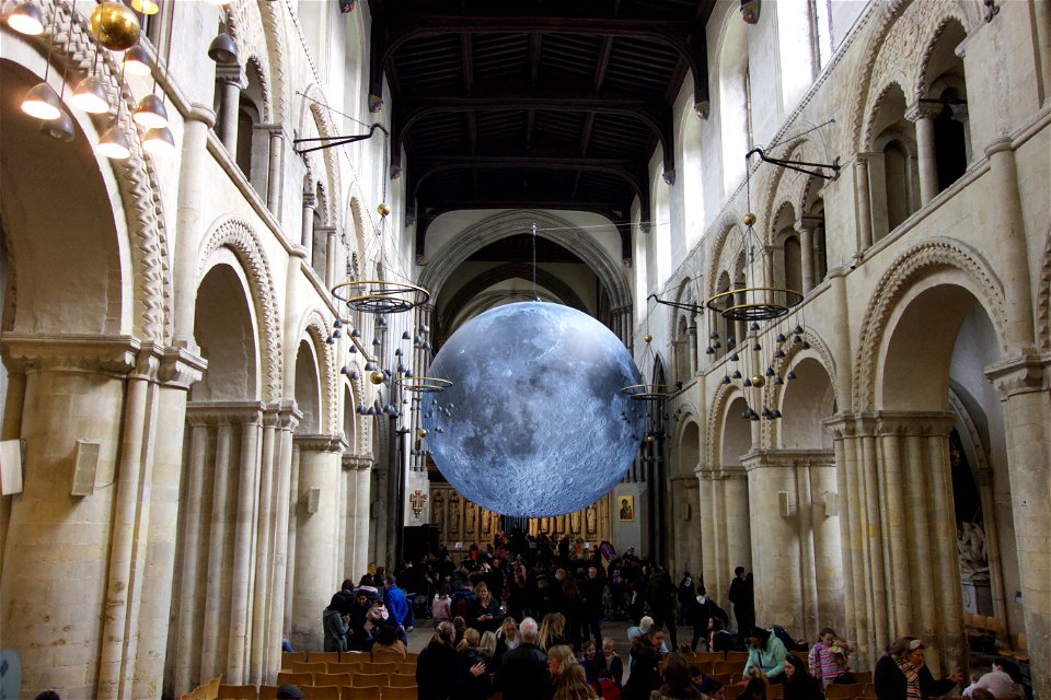 Museum of The Moon Rochester Cathedral