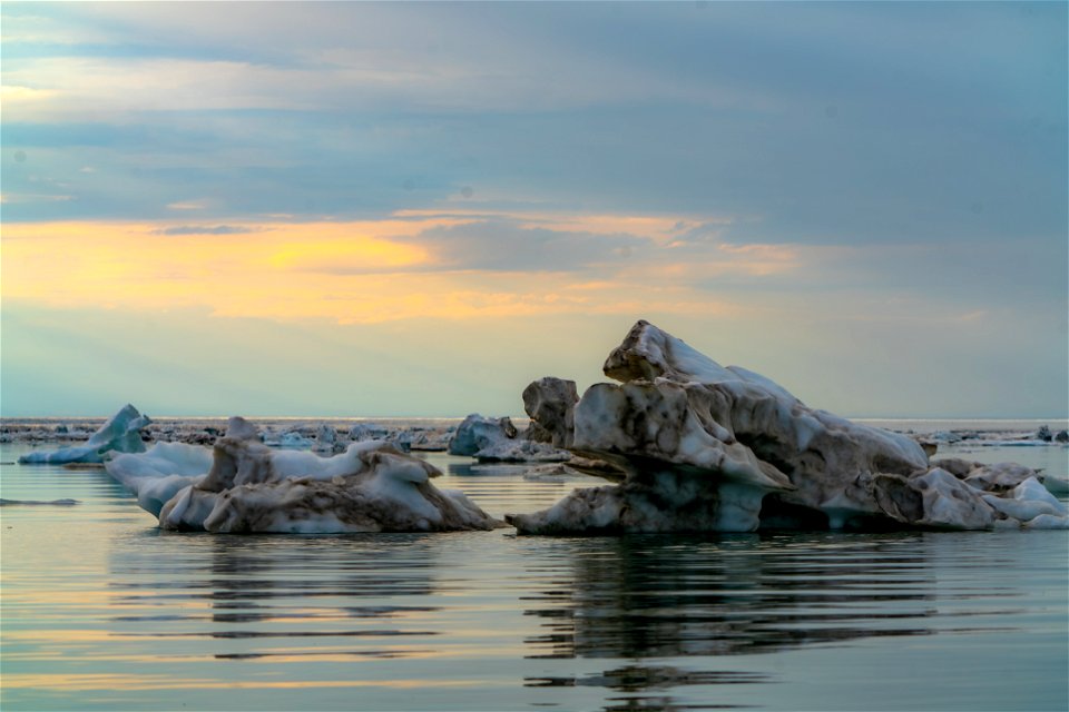 Sea Ice at Demarcation Bay