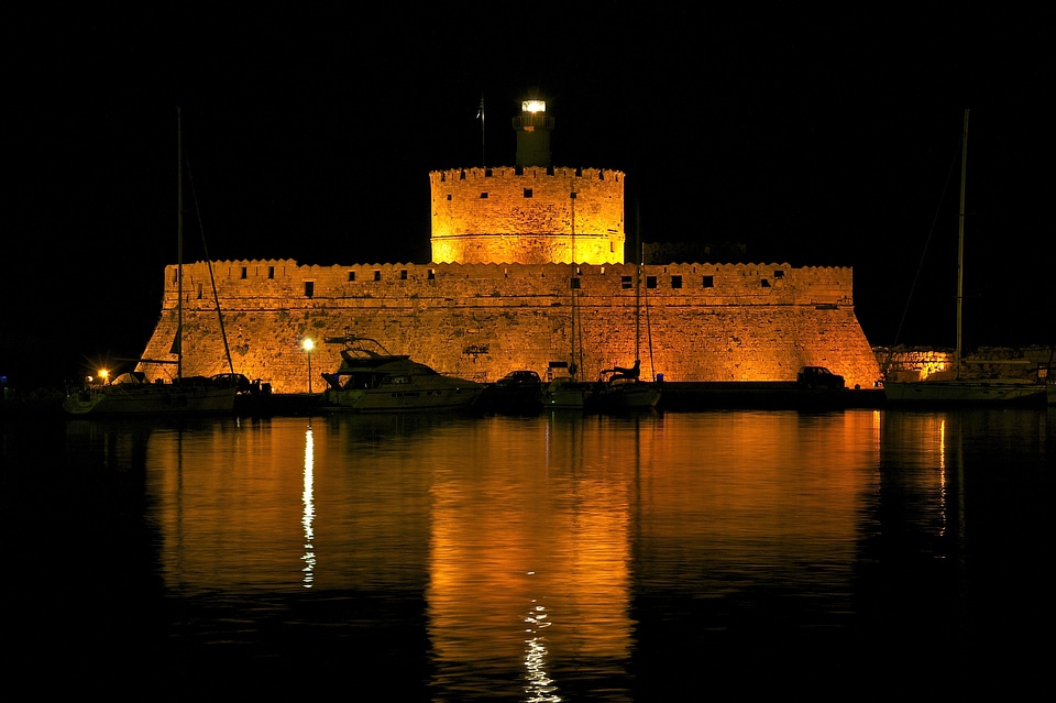 Historical greece landmark