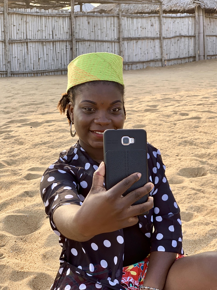 People woman selfie