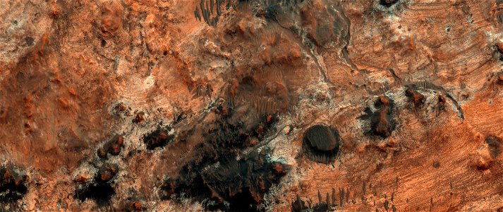 Clay Diversity on Flank of Mawrth Vallis photo
