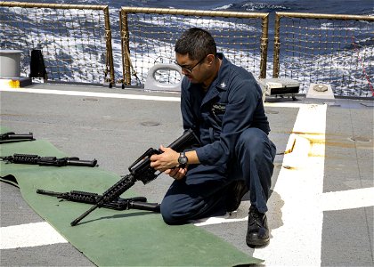 USS Porter (DDG 78) Gun Range photo