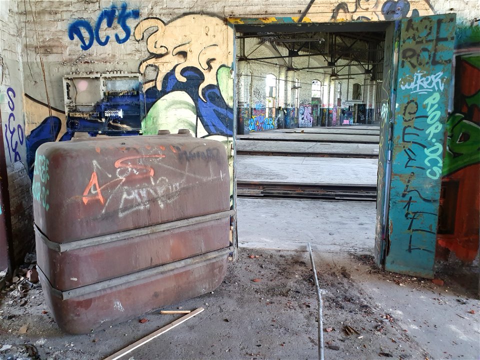 Urbex Aachen dreihscheibe bundesbahn
