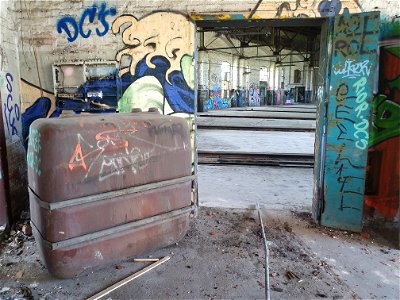 Urbex Aachen dreihscheibe bundesbahn