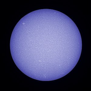 Sun in Calcium-K on 1-4-22 photo
