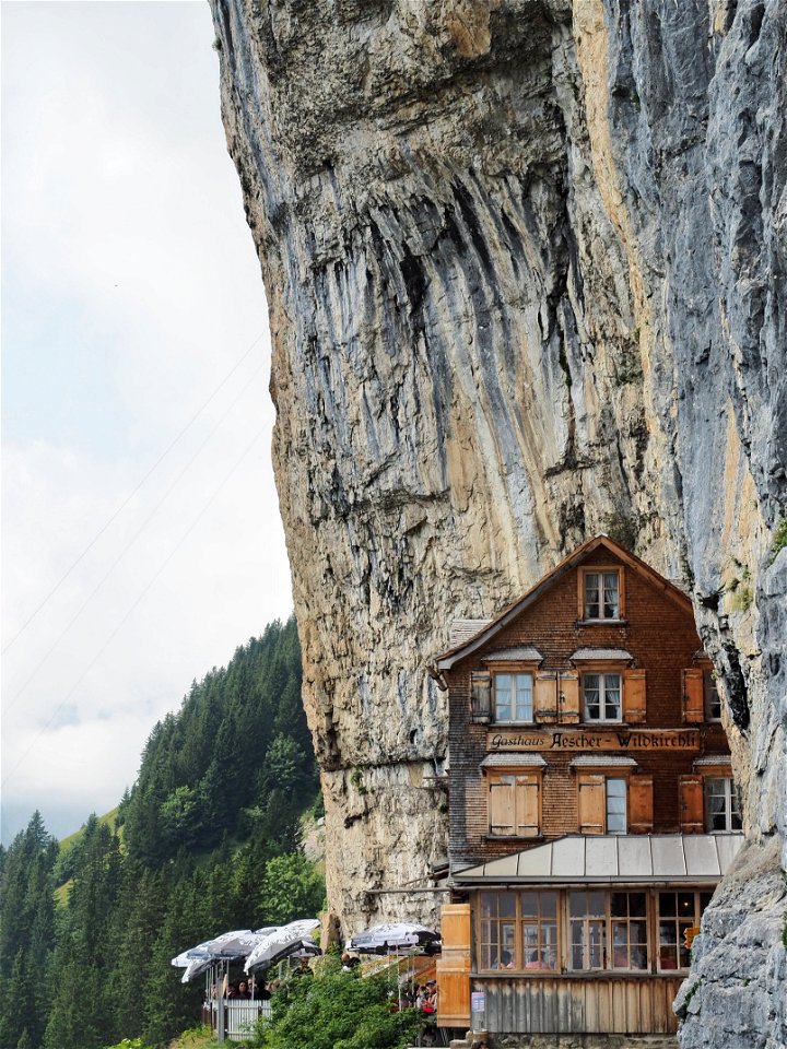 20210820 Ebenalp, Aescher Gasthaus, Appenzell-Innerrhoden, Switzerland