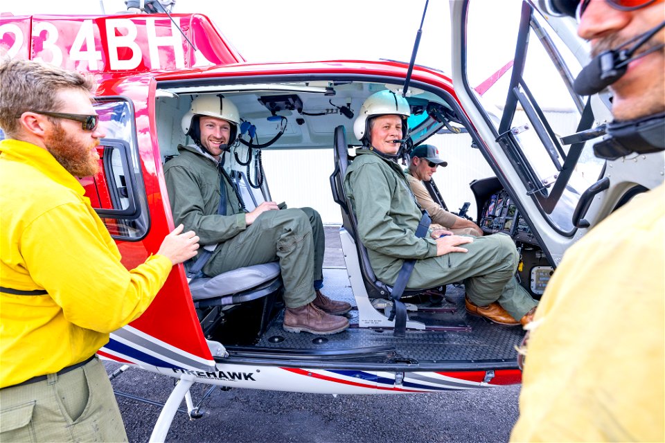 Yellowstone flood event 2022: Montana Senator Daines flight to view the damage