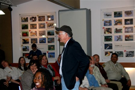 Interior Secretary Salazar in Indiana photo