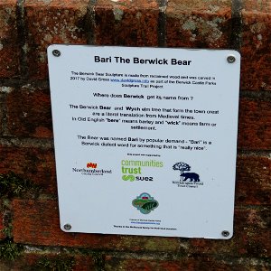 Bari, Berwick Bear info.