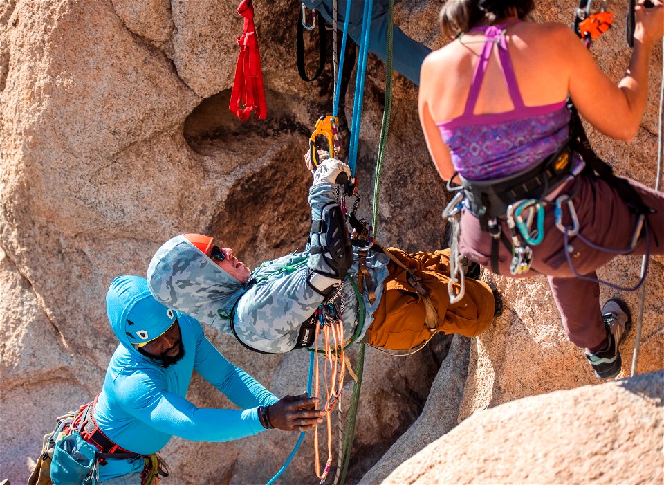 Adaptive Climbing In Indian Cove