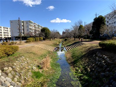 Kurome River in Shinyama Waterside Plaza, Higashikurume-shi photo