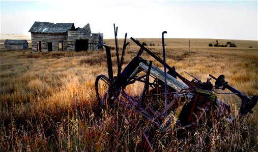 Once was home.Alberta. photo