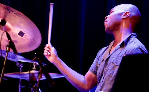 Dave Holland Quartet 14 juli 2015 BIM Amsterdam - Eric Harland photo