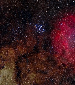 Messier 6 region photo