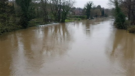 Flooding on The River Medway