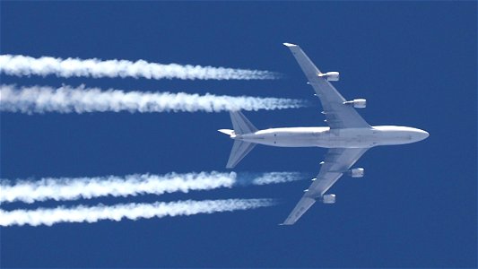 Boeing 747-4EVF(ER) OO-ACF Challenge Airlines - Liege to Tel Aviv (37300 ft.) photo