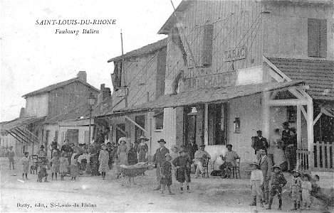 Port-Sain-Louis-du-Rhône : Le Faubourg italien