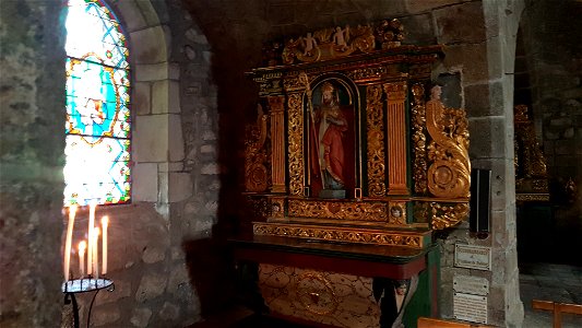 Eglise d'Apchon. Cantal