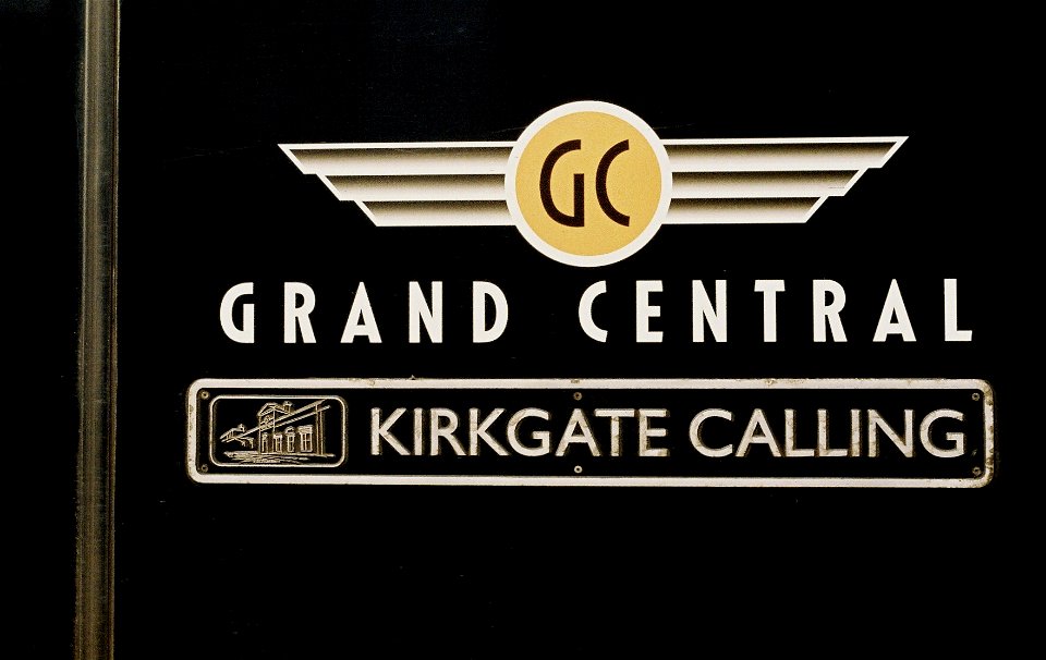 Rather nice nameplate on Grand Central unit