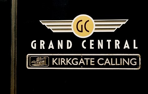 Rather nice nameplate on Grand Central unit