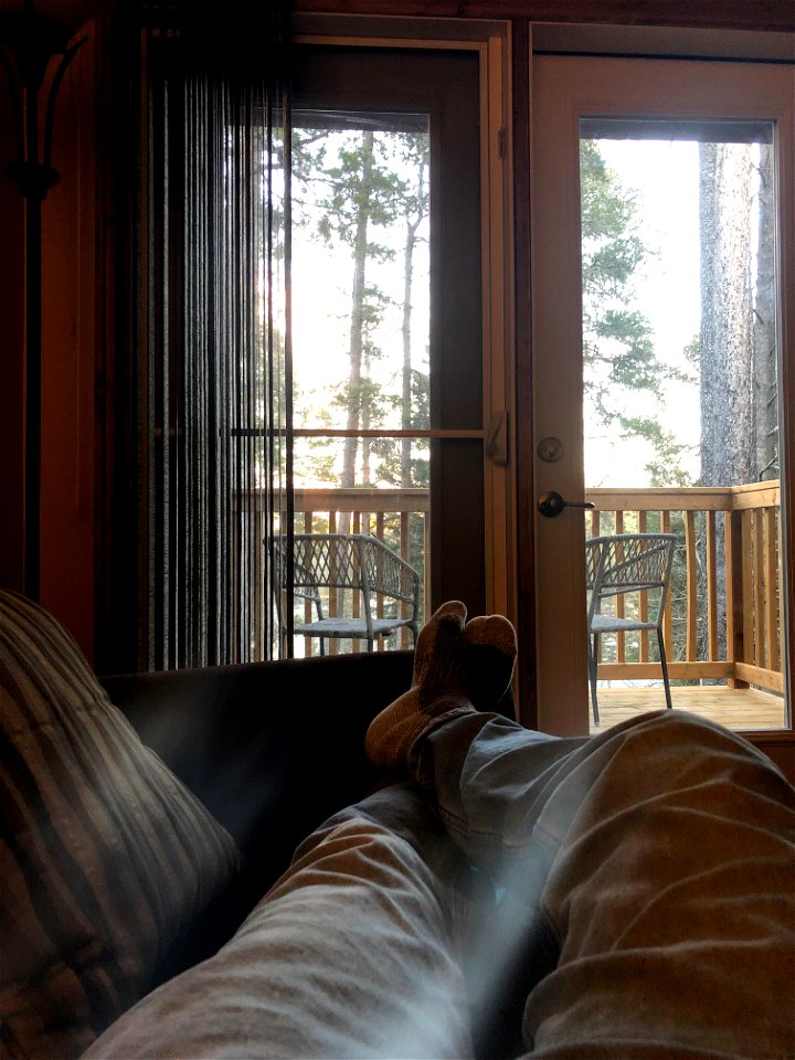 Relaxing in Cypress Hills